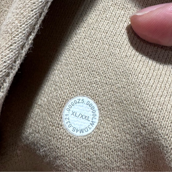 11. Lululemon Scuba Oversized 1/2 Zip Hoodie in Trench - Picture 9 of 10